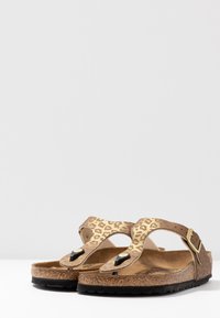 Birkenstock GIZEH - Sandali - gold