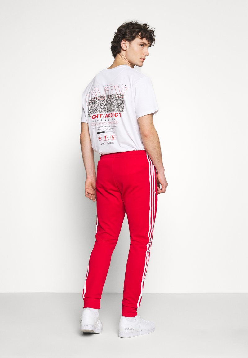 Originals superstar track pants mens red Clearance