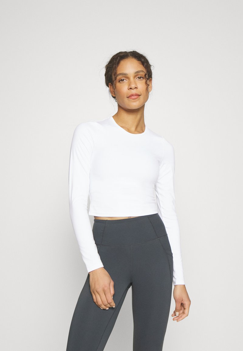 Cotton On Body FITTED LONG SLEEVE Longsleeve white/wit Zalando.nl