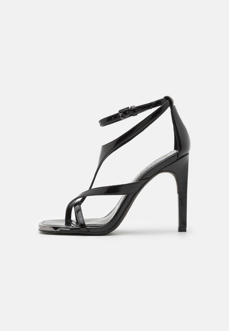 DKNY AUDREY ANKLE STRAP - Páskové sandály  - black
