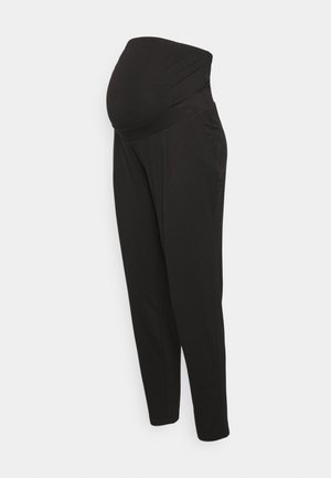 TAPERED LEG CASUAL PANTS - Träningsbyxor - black