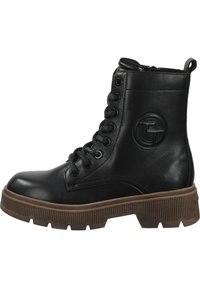 TOM TAILOR Bottines à plateau - black/noir