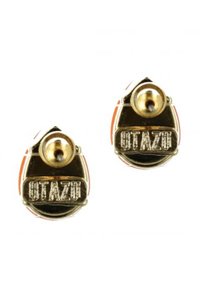 Otazu DROP  - Oorbellen - gold coloured and orange