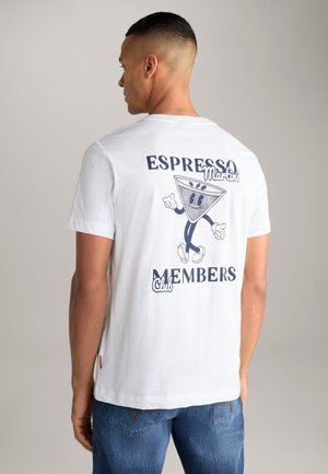 EDEN - T-Shirt print - weiß mit print in schwarz