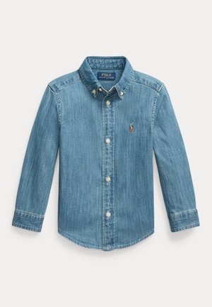 Polo Ralph Lauren, COTTON DENIM SHIRT 2-6Y - Риза - dark blue