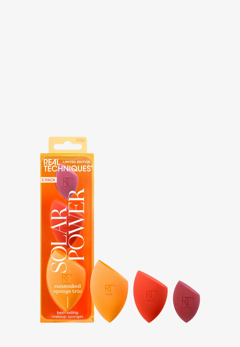Real Techniques SOLAR POWER SUNSOAKED SPONGE TRIO - Spugnette trucco