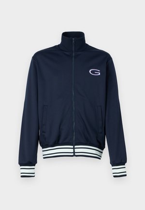 EXCLUSIVE HERITAGE 2.0 G BRANDED TRACK JACKET - Lukuga pusa - evening blue