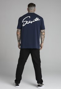 SIKSILK SCRIPT  - Camiseta estampada - blue