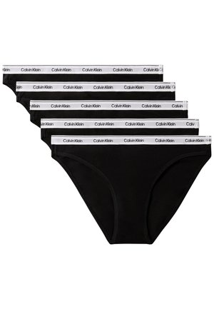 Calvin Klein Underwear, ICON LOGO 5 PACK - Trusser - black