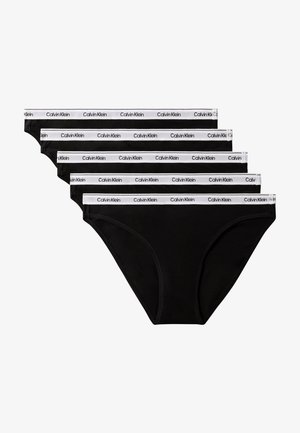 Calvin Klein Underwear, ICON LOGO 5 PACK - Trusser - black