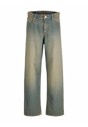 BAGGY FIT IALEX IORIGINAL SQ - Traperice opuštenog kroja - blue denim