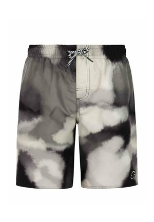 BADE EMIL - Shorts da mare - mottled black