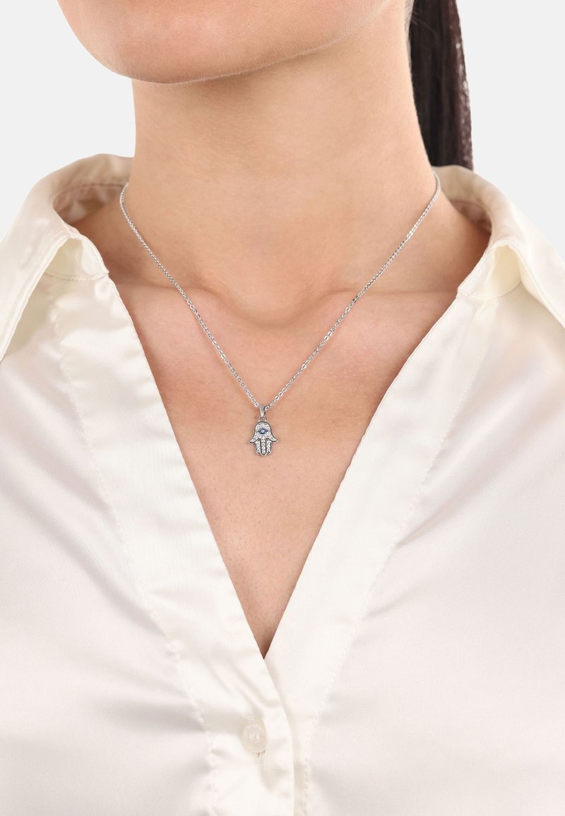 amor HAMSA HAND EVIL EYE - Colgante - blau