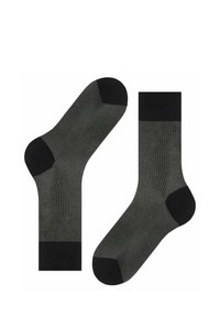 FALKE Fine Shadow - Socken - black mix
