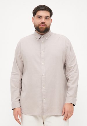 JPRBLUBARKLEY XMAS SHIRT  - Marškiniai - oatmeal