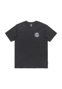 CRAYON WAVE - Printtipaita - washed black