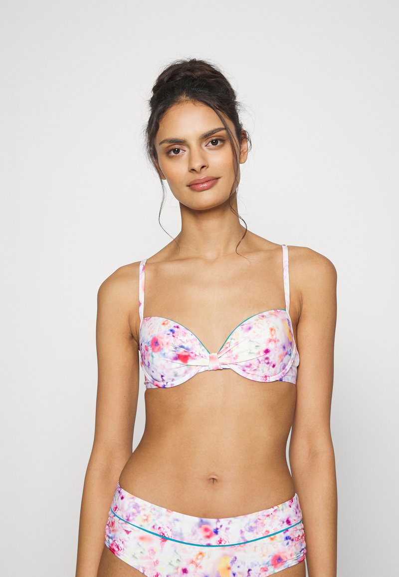 Esprit GREENFIELD Haut de bikini teal blue/multicolore ZALANDO.FR