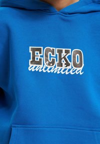 ecko unltd. COLLEGE - Mikina s kapucňou - blue