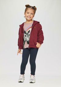 s.Oliver WEICHES MIT FOTOPRINT - Longsleeve - zartrosa