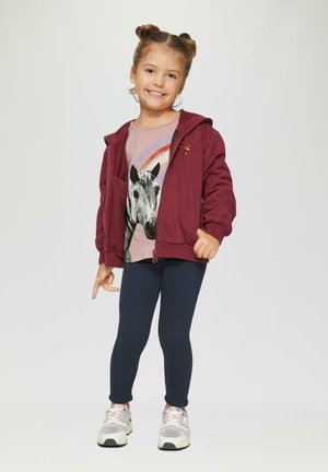 s.Oliver WEICHES MIT FOTOPRINT - Longsleeve - zartrosa