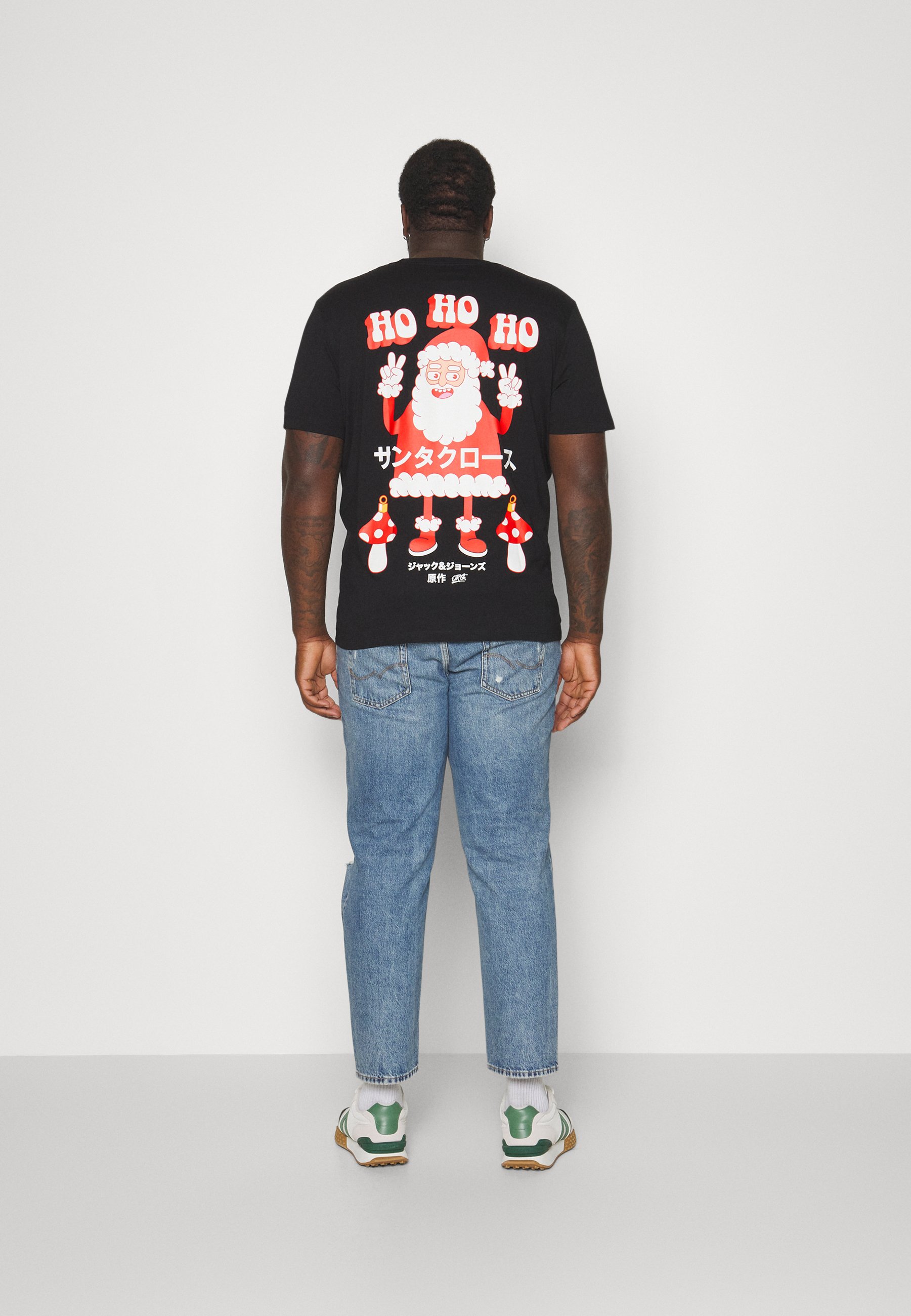 Jack&Jones T-Shirt blaugrau Übergrößen JJYUKI