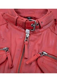 7eleven ZIZA - Lederjacke - rot