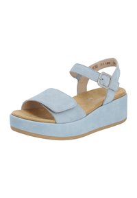 Remonte Wedge sandals - blau