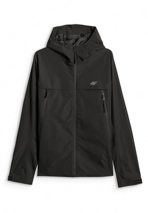 4F, 4F KURTKA PRZEJŚCIOWA MEMBRANA 5000 MĘSKA - Outdoor jacket - deep black
