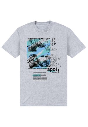 Henry Tiger APOH LONDON VAN GOGH PORTRAIT - T-shirt con stampa - oxford grey