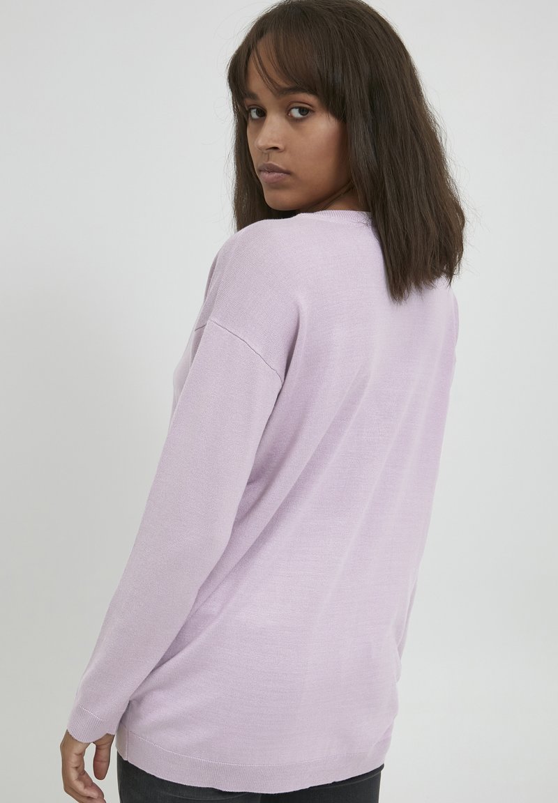 Damen Strickjacken | PULZ PZSARA BOX Strickjacke lavenderfrostmelange/lila - MS02570 Damen Strickjacken | PULZ PZSARA BOX Strickjacke lavenderfrostmelange/lila - MS02570