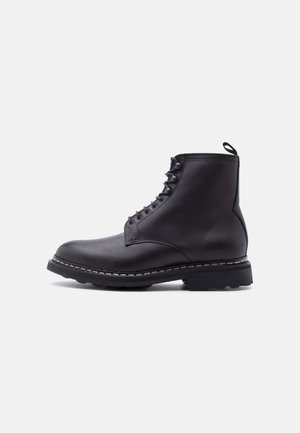 HETRE - Bottines à lacets - noir/ravel