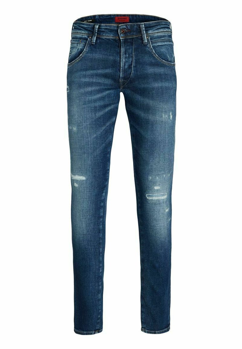 jack & jones Slim fit jeans blauw denim/bluedenim