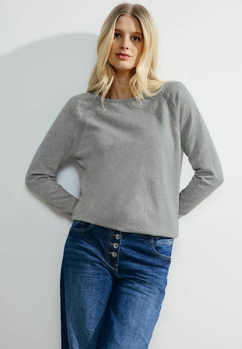 Struktur Strickpullover