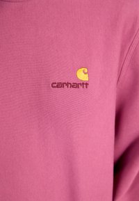 Carhartt WIP AMERICAN SCRIPT - Sweatshirt - dusty fuchsia