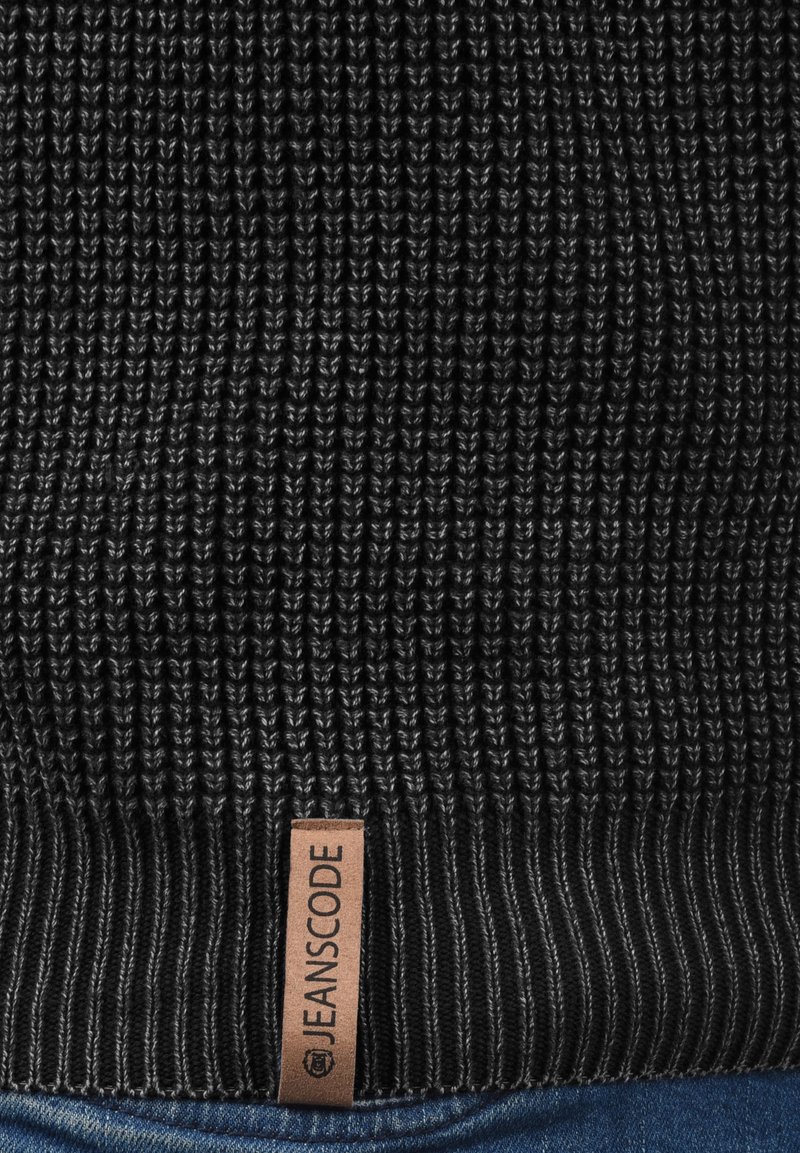 Herren Strickjacken | INDICODE JEANS IDROCKFORD Strickpullover black/schwarz - XN83500 Herren Strickjacken | INDICODE JEANS IDROCKFORD Strickpullover black/schwarz - XN83500