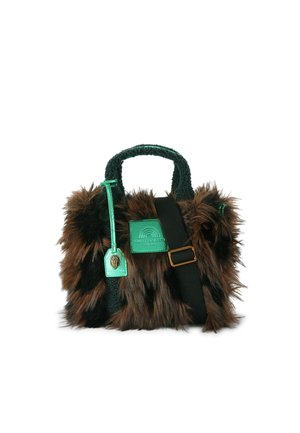 FAUX FUR SMALL SOUTHBANK TOTE - Pochette - dk brown com
