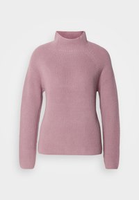 LONGSLEEVE STAND UP COLLAR - Vesta - dark mauve