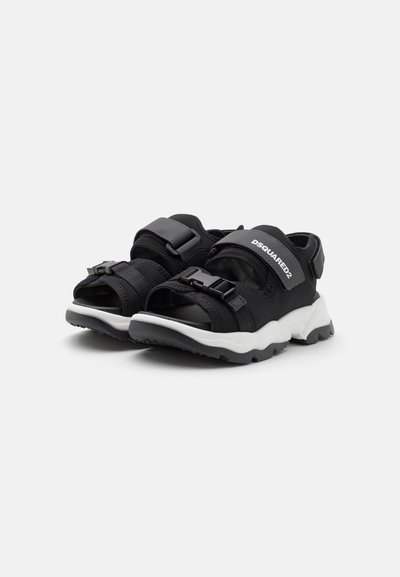 Dsquared2 UNISEX - Vaellussandaalit - black/white