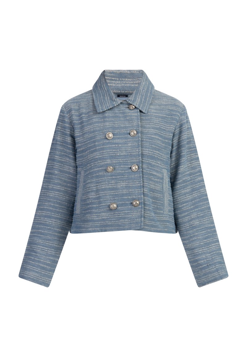 dreimaster Lichte jas blauw