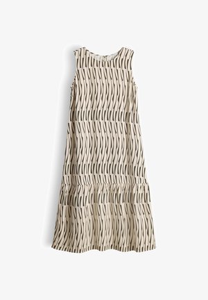 OPUS, FLARED FIT GRAPHIC PRINT - Jurk - natural glaze
