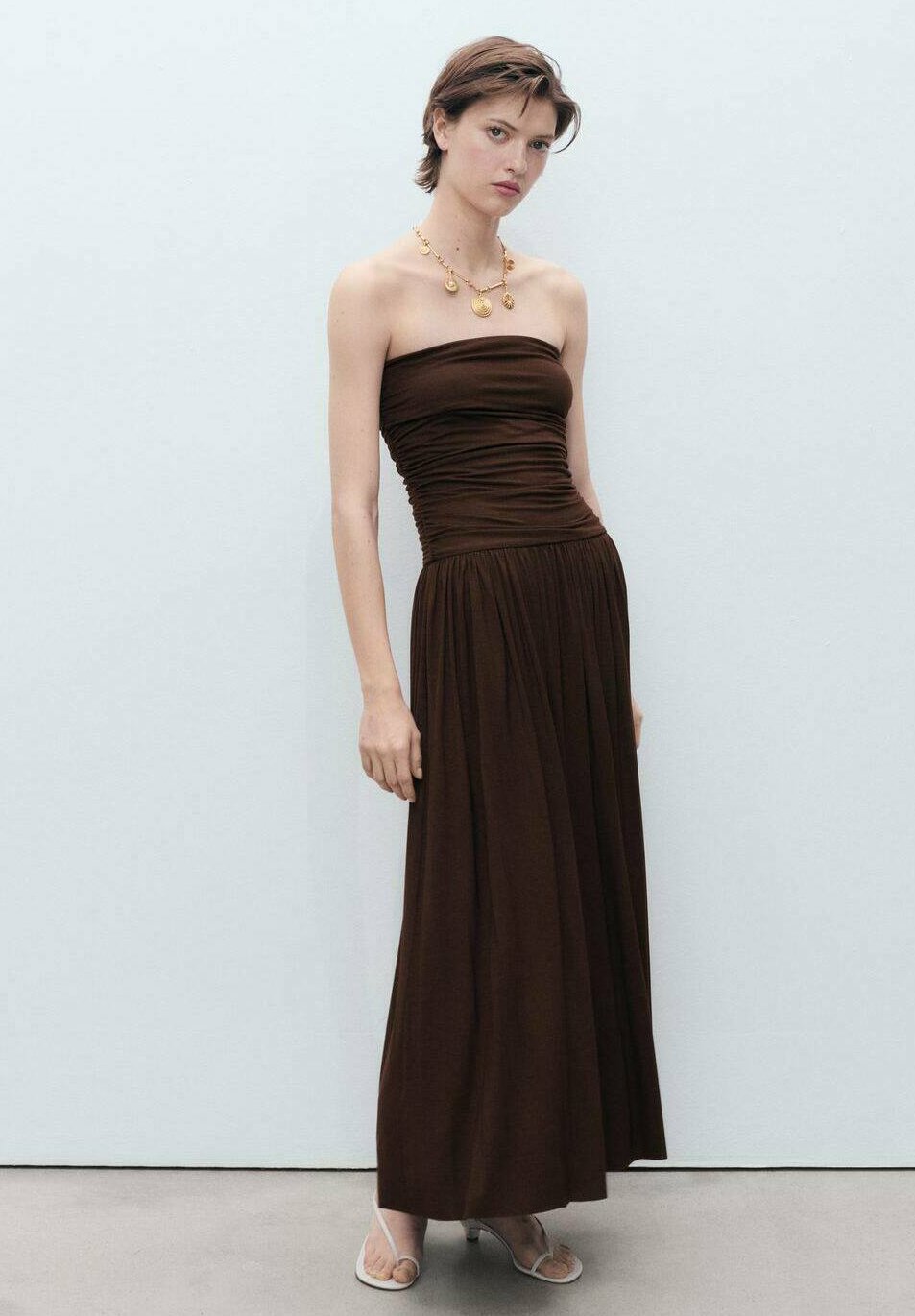 Mango Maxi dress - brown - Zalando.ie