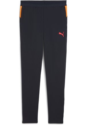 INDIVIDUALCUP  - Tygbyxor - new navy-glowing red-heat fire