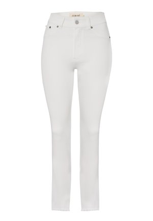 CROPPED HIGH RISE SHAPING - Jeans Skinny Fit - off white