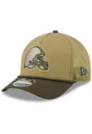 9FORTY M CROWN SALUTE CLEVELAND BROWNS - Cap - olive