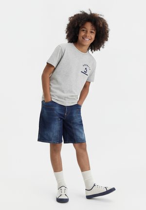 Dsquared2 UNISEX - Denimové šortky - blue denim