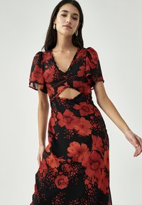 SÁVEL LEXIE MIDI  - Day dress - red vintage bloom