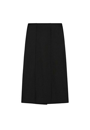 WITH SLIT  - A-Linien-Rock - black