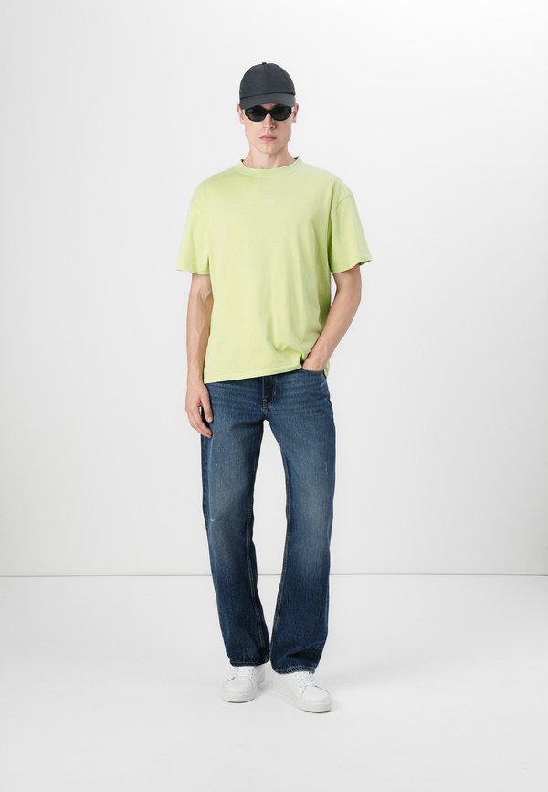 BOXY TEE UNISEX - Print T-shirt - lime3