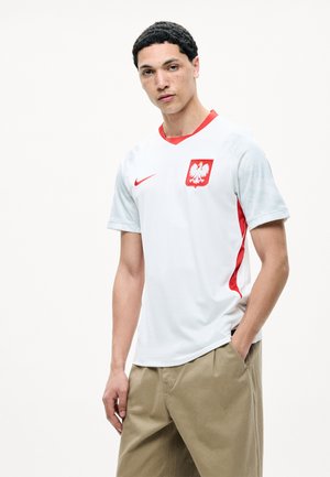 Nike Performance POLAND MENS - National team wear - white/field silver-coloured/sport red