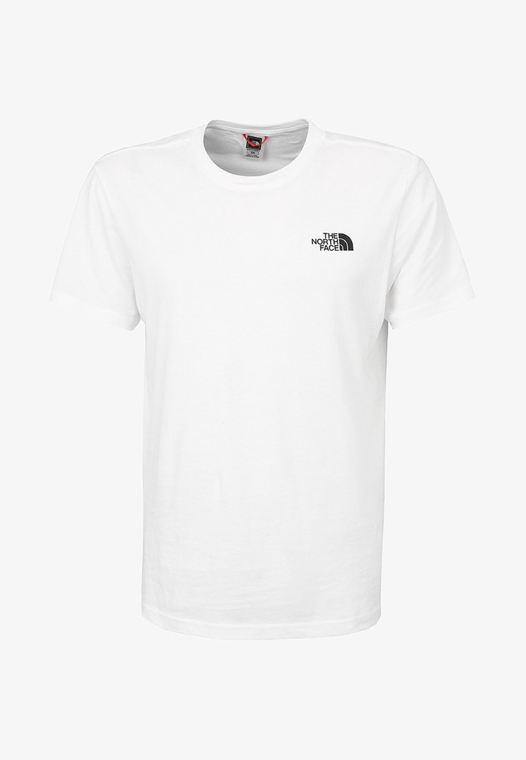 The North Face Redbox Tee Print T Shirt White Zalando Co Uk